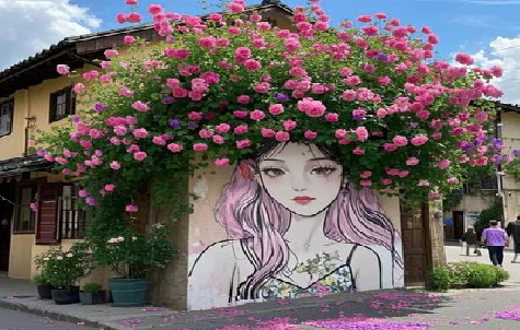 方城怎么设计网红打卡墙绘