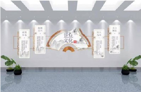 方城企业文化墙设计的核心要素。