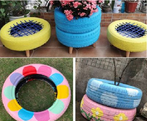 方城墙体彩绘-变废为宝