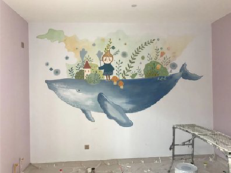 方城手绘墙的特点及优势。