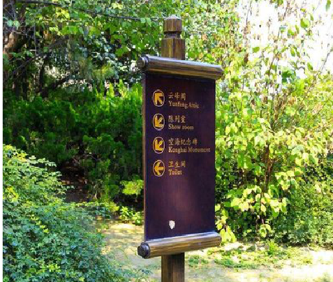 方城标识牌与环境之间有什么关系？